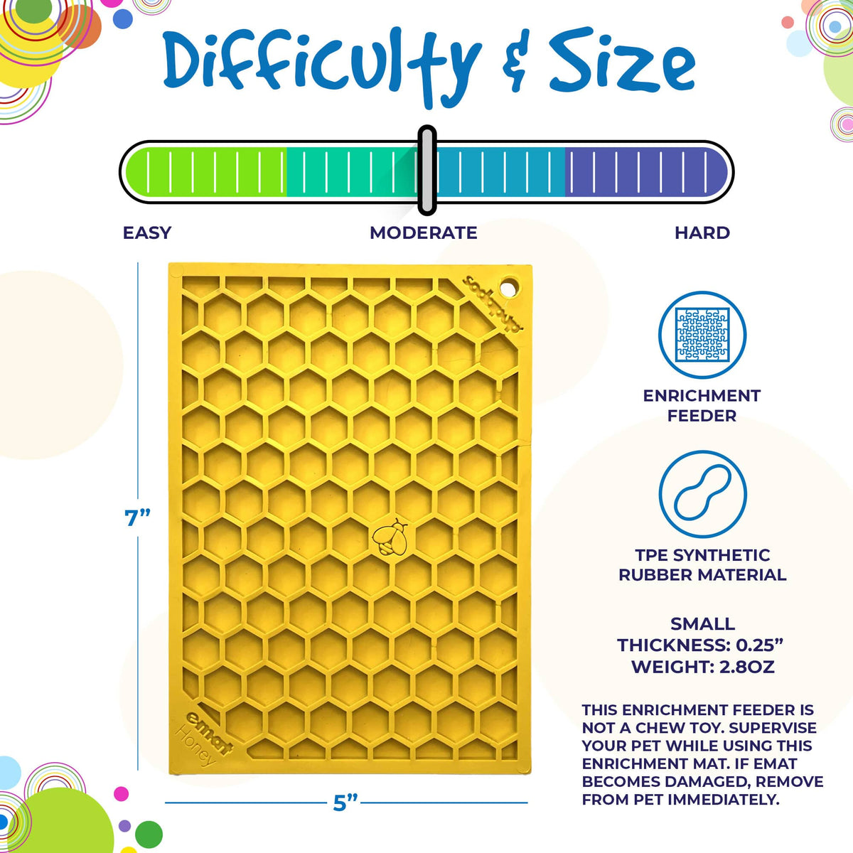 SodaPup Honeycomb eMat Lick Mat - FurrowpetstoreBowls, Feeding & EnrichmentSodaPup/True Dogs, LLC