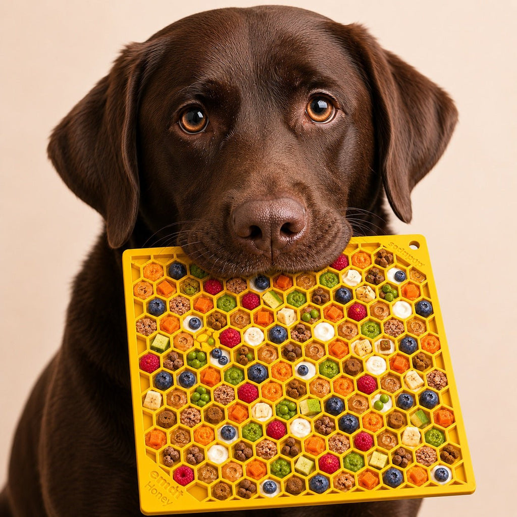 SodaPup Honeycomb eMat Lick Mat - FurrowpetstoreBowls, Feeding & EnrichmentSodaPup/True Dogs, LLC