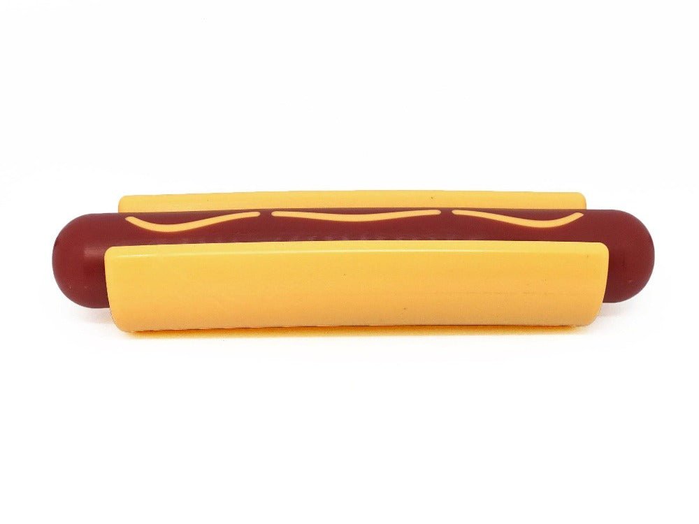 SodaPup Hot Dog Nylon Chew Toy - FurrowpetstoreToysSodaPup/True Dogs, LLC