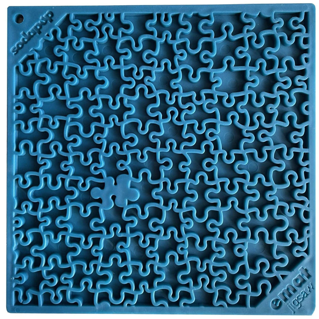 Blue SodaPup Jigsaw Puzzle eMat lick mat