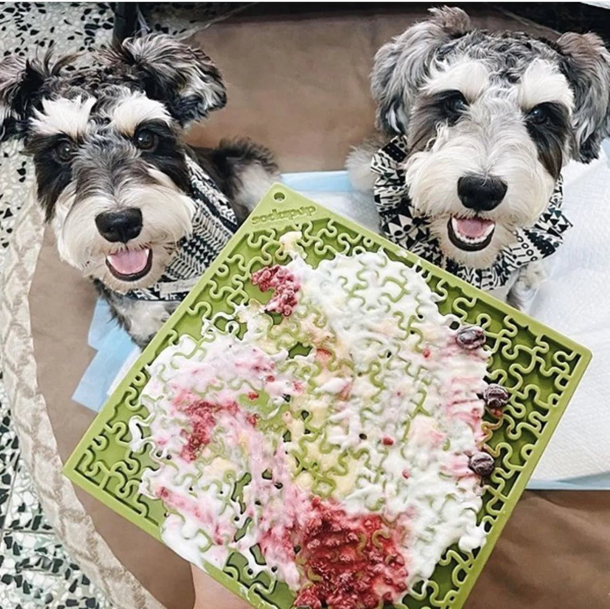 SodaPup Jigsaw Puzzle eMat Lick Mat - FurrowpetstoreBowls, Feeding & EnrichmentSodaPup/True Dogs, LLC