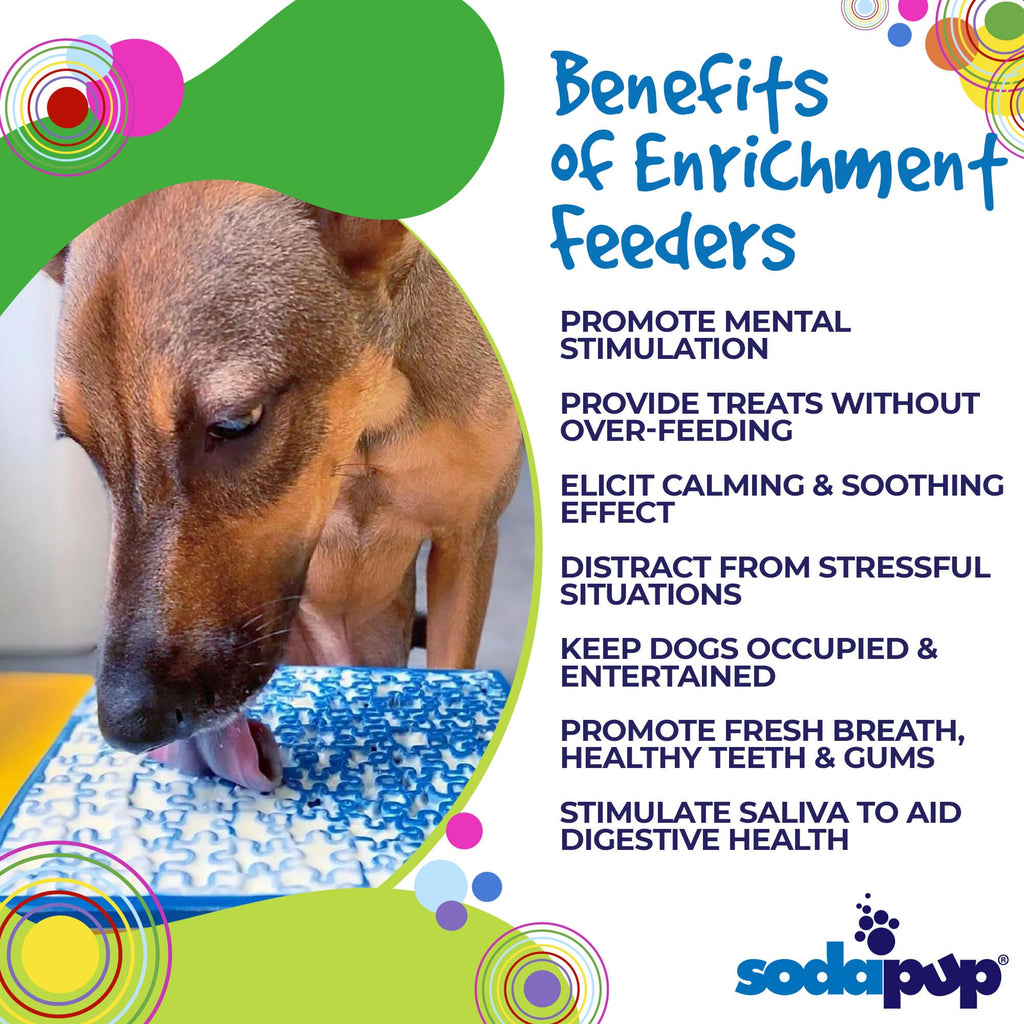 SodaPup Jigsaw Puzzle eMat Lick Mat - FurrowpetstoreBowls, Feeding & EnrichmentSodaPup/True Dogs, LLC