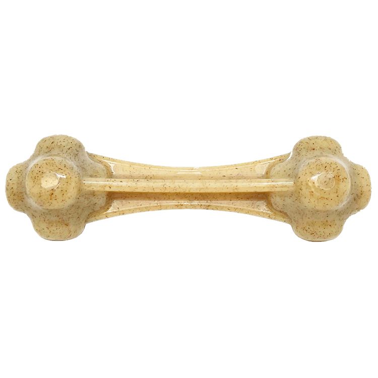 Brown SodaPup knuckle bone nylon dog chew toy