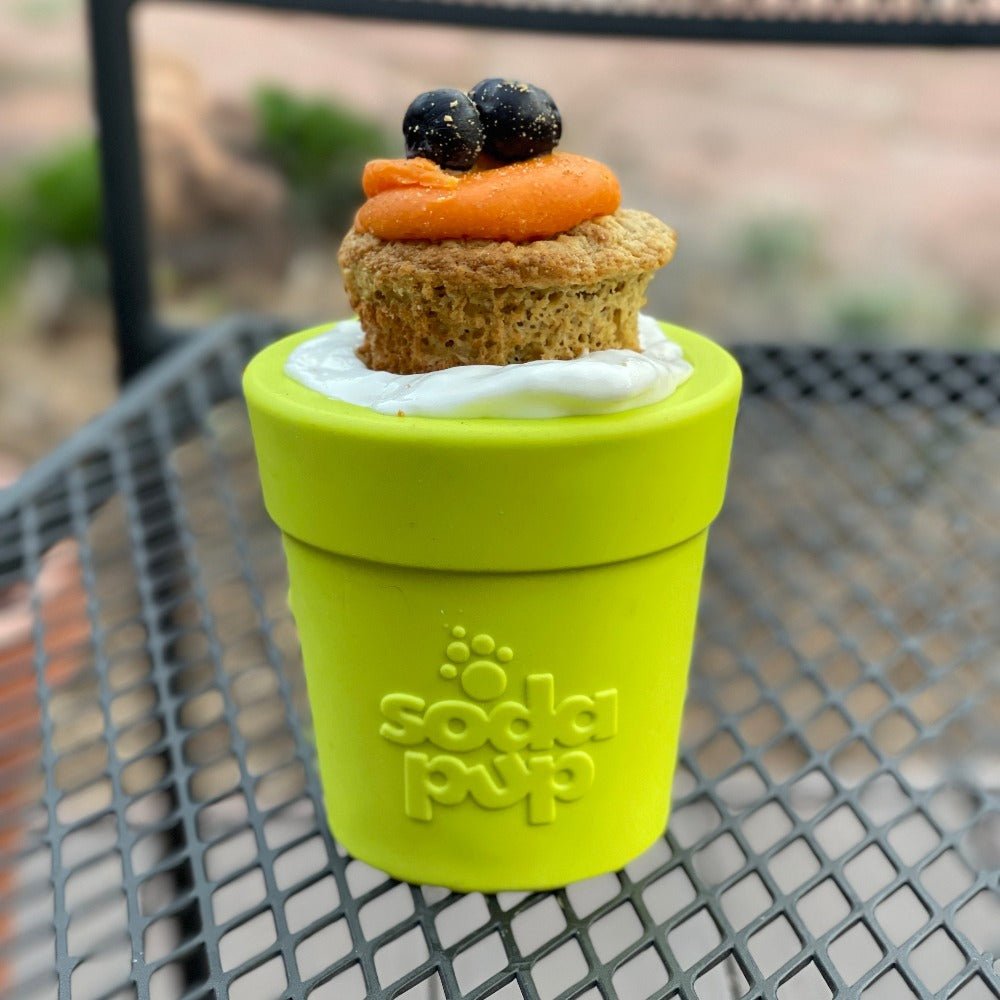 SodaPup Large Flower Pot eCup Treat Dispenser - FurrowpetstoreBowls, Feeding & EnrichmentSodaPup/True Dogs, LLC