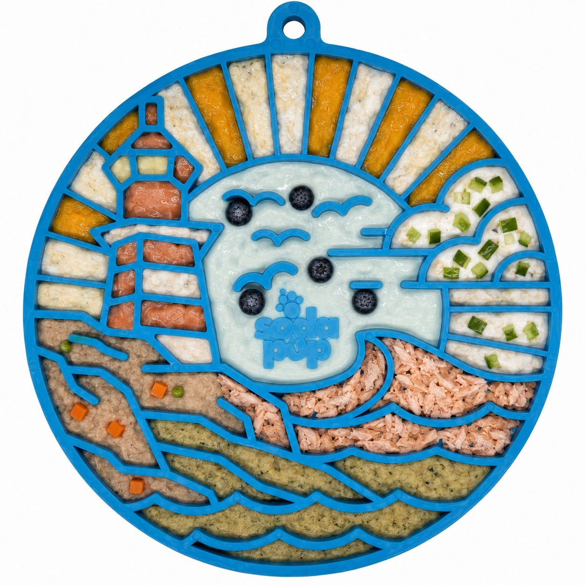 SodaPup Lighthouse eMat Lick Mat with Suction Cups - FurrowpetstoreBowls, Feeding & EnrichmentSodaPup/True Dogs, LLC