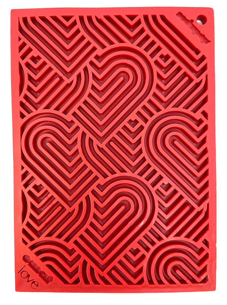 SodaPup Love eMat Heart Lick Mat - FurrowpetstoreBowls, Feeding & EnrichmentSodaPup/True Dogs, LLC