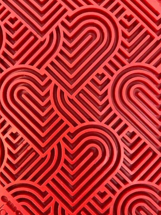 SodaPup Love eMat Heart Lick Mat - FurrowpetstoreBowls, Feeding & EnrichmentSodaPup/True Dogs, LLC