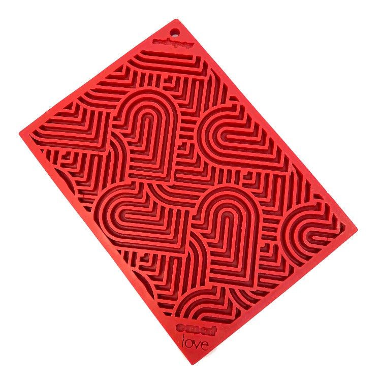 SodaPup Love eMat Heart Lick Mat - FurrowpetstoreBowls, Feeding & EnrichmentSodaPup/True Dogs, LLC