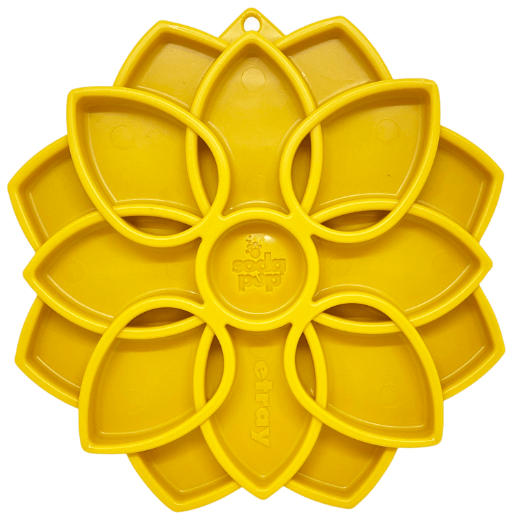 SodaPup Mandala eTray Shallow Slow Feeder - FurrowpetstoreBowls, Feeding & EnrichmentSodaPup/True Dogs, LLC