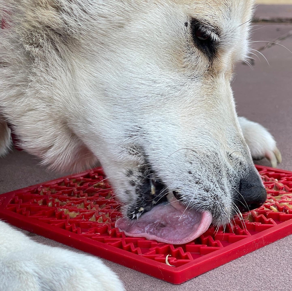 SodaPup Peace Christmas Tree eMat Lick Mat - FurrowpetstoreBowls, Feeding & EnrichmentSodaPup/True Dogs, LLC