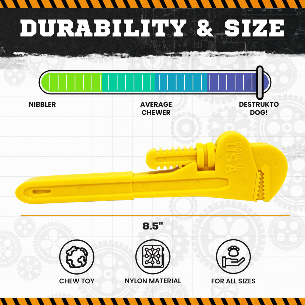 SodaPup Pipe Wrench Nylon Chew Toy - FurrowpetstoreToysSodaPup/True Dogs, LLC