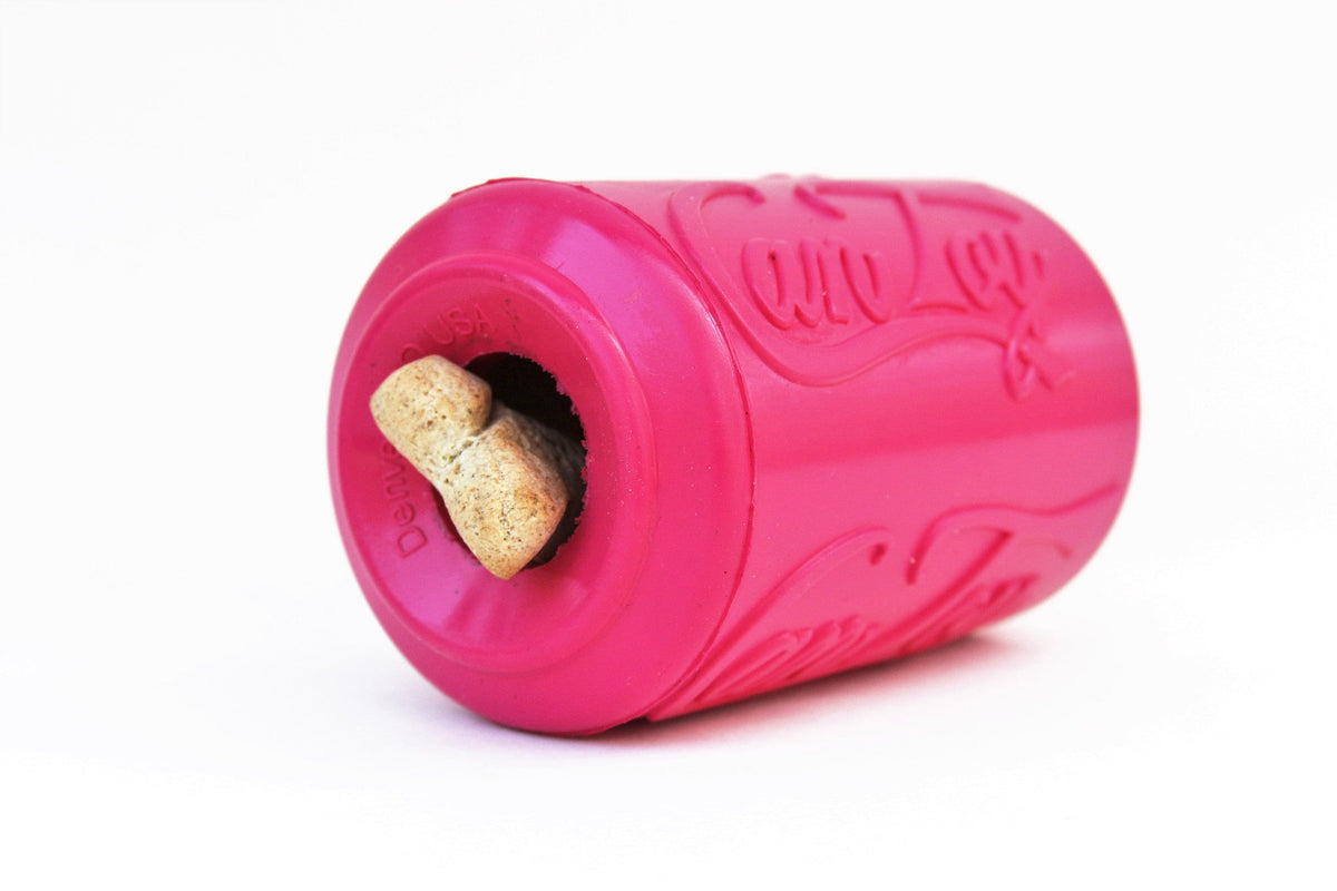 SodaPup Puppy Can Toy Rubber Treat Dispenser - FurrowpetstoreBowls, Feeding & EnrichmentSodaPup/True Dogs, LLC