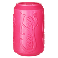 Pink SodaPup Puppy Can Toy rubber treat dispenser