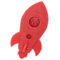 SodaPup rocket ship shaped nylon dog chew toy