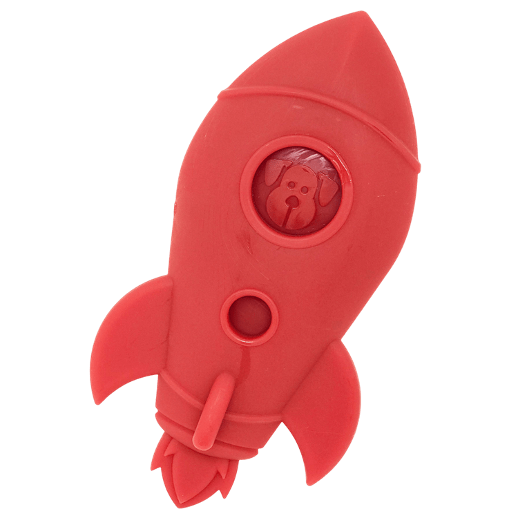 SodaPup rocket ship shaped nylon dog chew toy