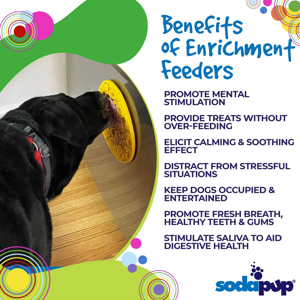 SodaPup Rubber Duckies eMat with Suction Cups - FurrowpetstoreBowls, Feeding & EnrichmentSodaPup/True Dogs, LLC