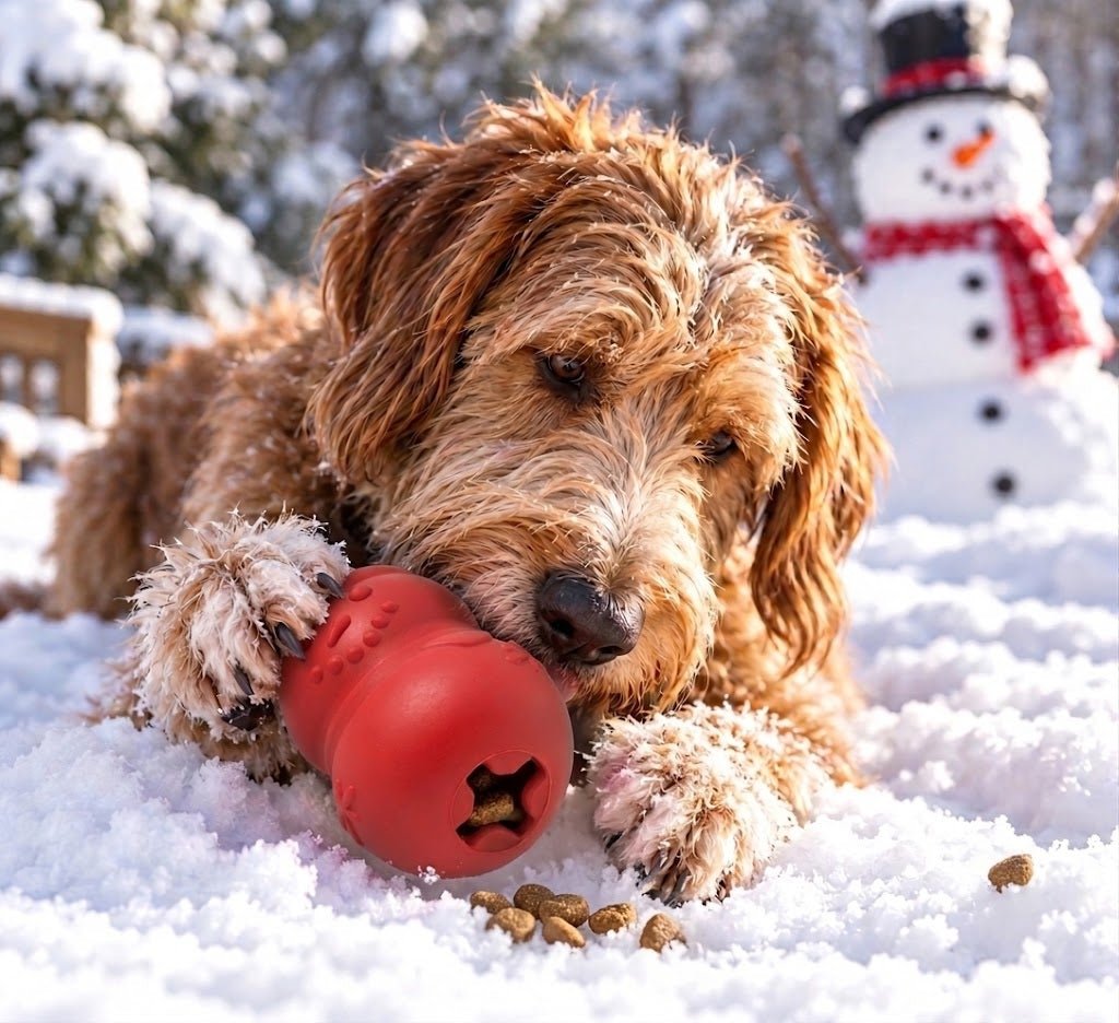 SodaPup Snowman Treat Dispenser Toy - FurrowpetstoreBowls, Feeding & EnrichmentSodaPup/True Dogs, LLC