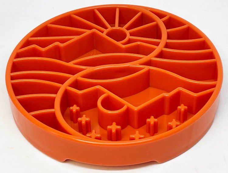 SodaPup Sun and Moon eTray Shallow Slow Feeder - FurrowpetstoreBowls, Feeding & EnrichmentSodaPup/True Dogs, LLC