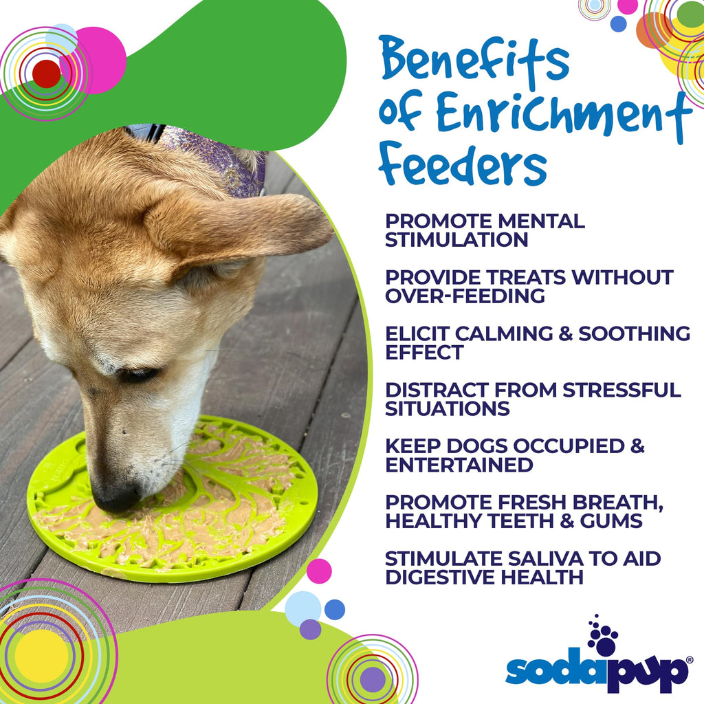 SodaPup Tree of Life eMat with Suction Cups - FurrowpetstoreBowls, Feeding & EnrichmentSodaPup/True Dogs, LLC
