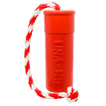 Red SodaPup USA-K9 firecracker floating rubber training dummy