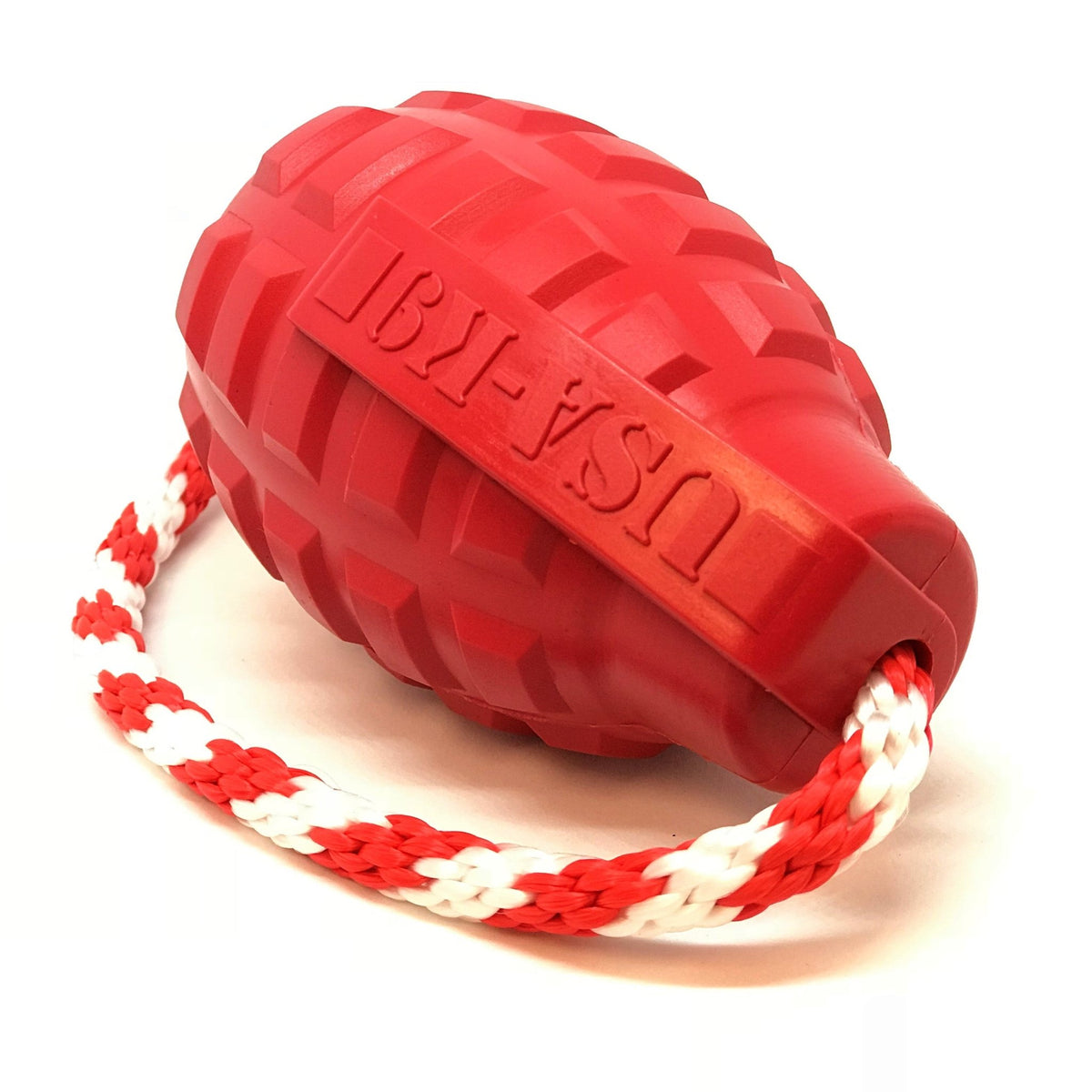 SodaPup USA-K9 Grenade Rubber Reward Toy - FurrowpetstoreToysSodaPup/True Dogs, LLC