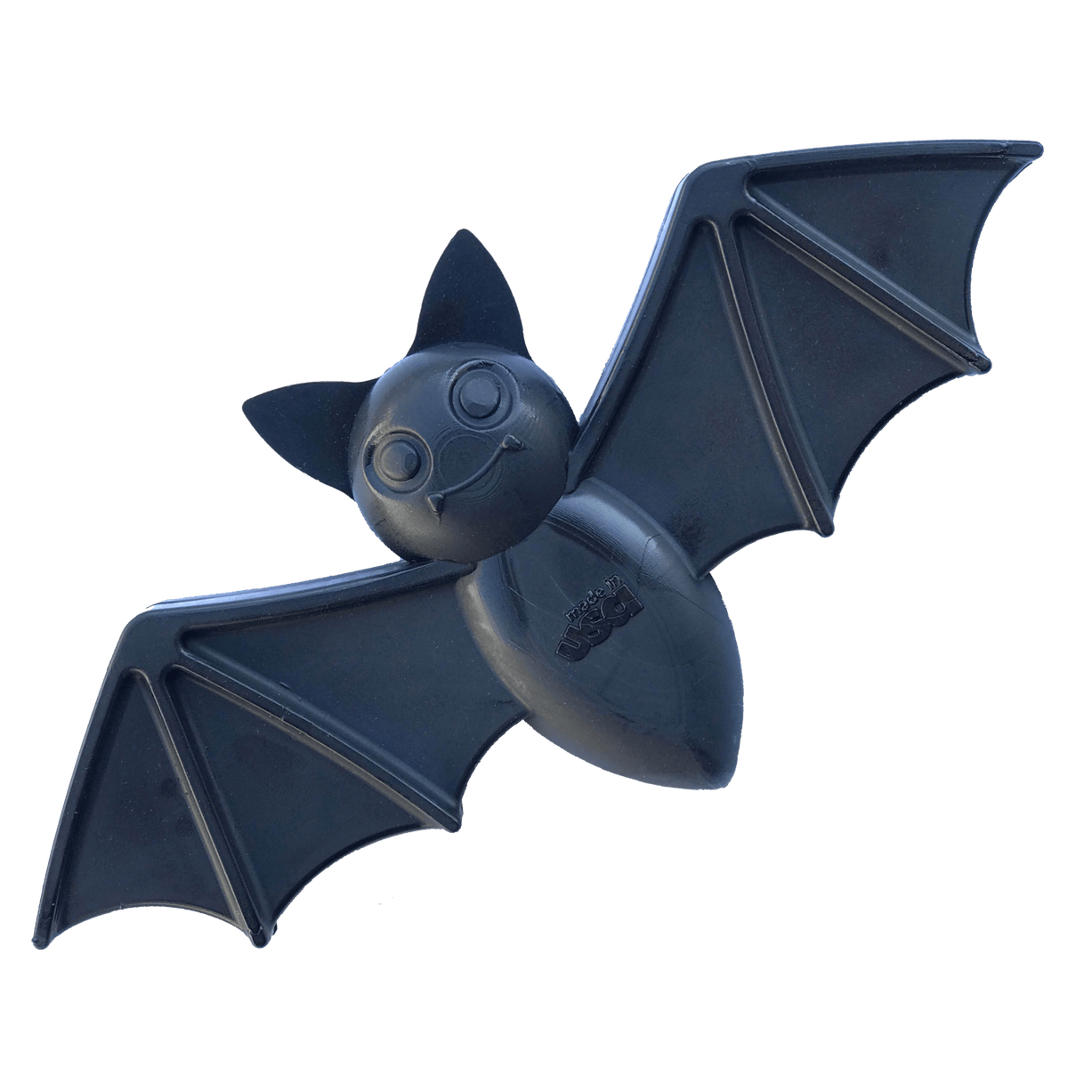 Black SodaPup vampire bat shaped nylon dog chew toy