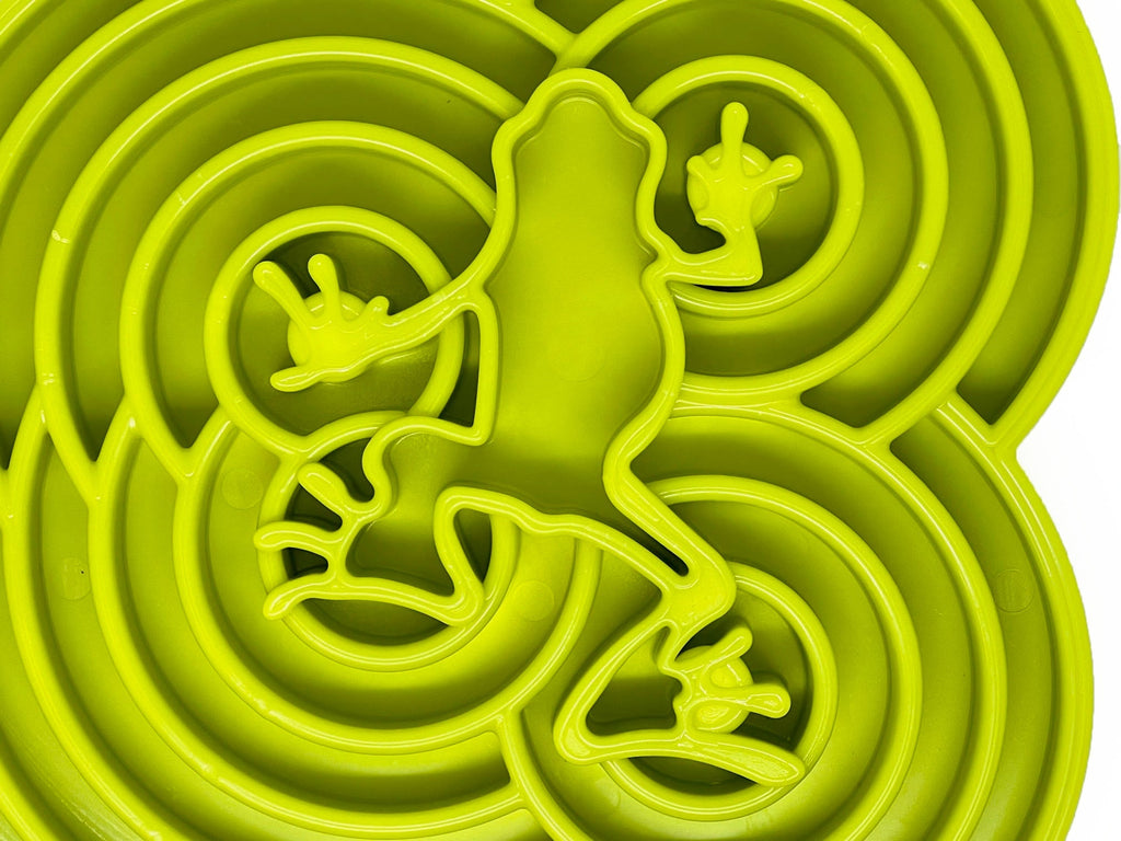 SodaPup Water Frog eTray Shallow Slow Feeder - FurrowpetstoreBowls, Feeding & EnrichmentSodaPup/True Dogs, LLC