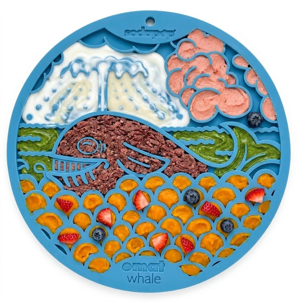 SodaPup Whale eMat with Suction Cups - FurrowpetstoreBowls, Feeding & EnrichmentSodaPup/True Dogs, LLC