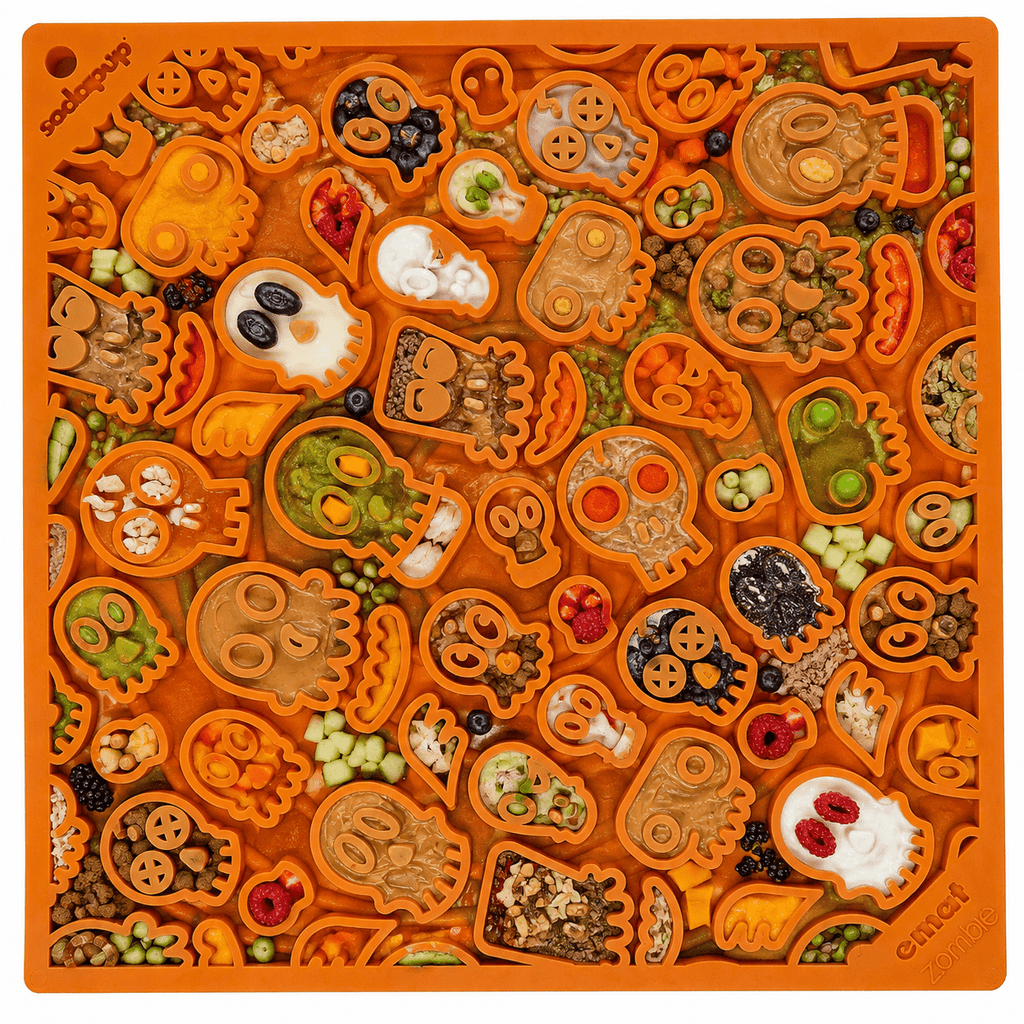 SodaPup Zombie eMat Halloween Lick Mat - FurrowpetstoreBowls, Feeding & EnrichmentSodaPup/True Dogs, LLC