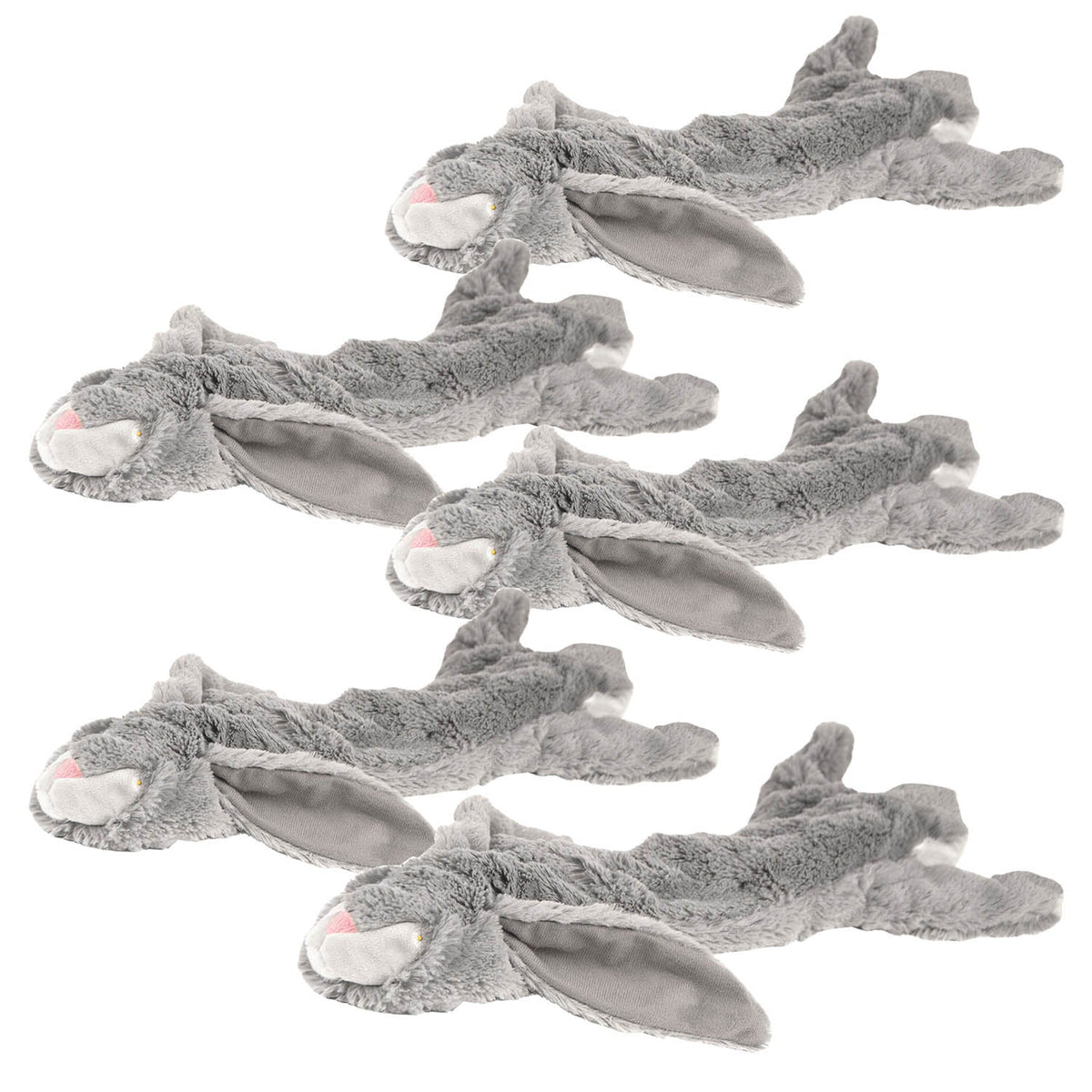 Jeffers Thinnies Unstuffed Plush Dog Toy, 21 in