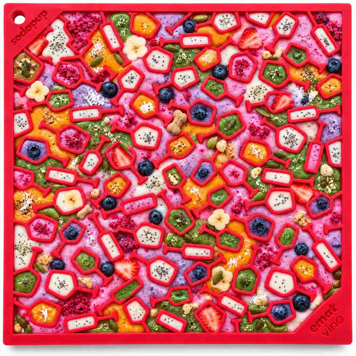 SodaPup Vino eMat Lick Mat for Dogs and Cats