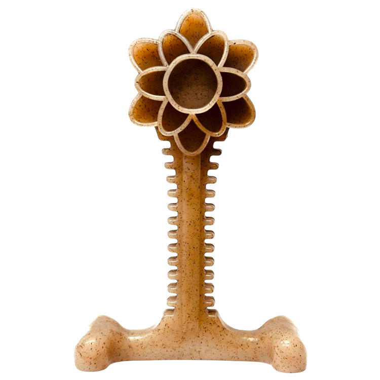 SodaPup Flower Tower nylon enrichment toy